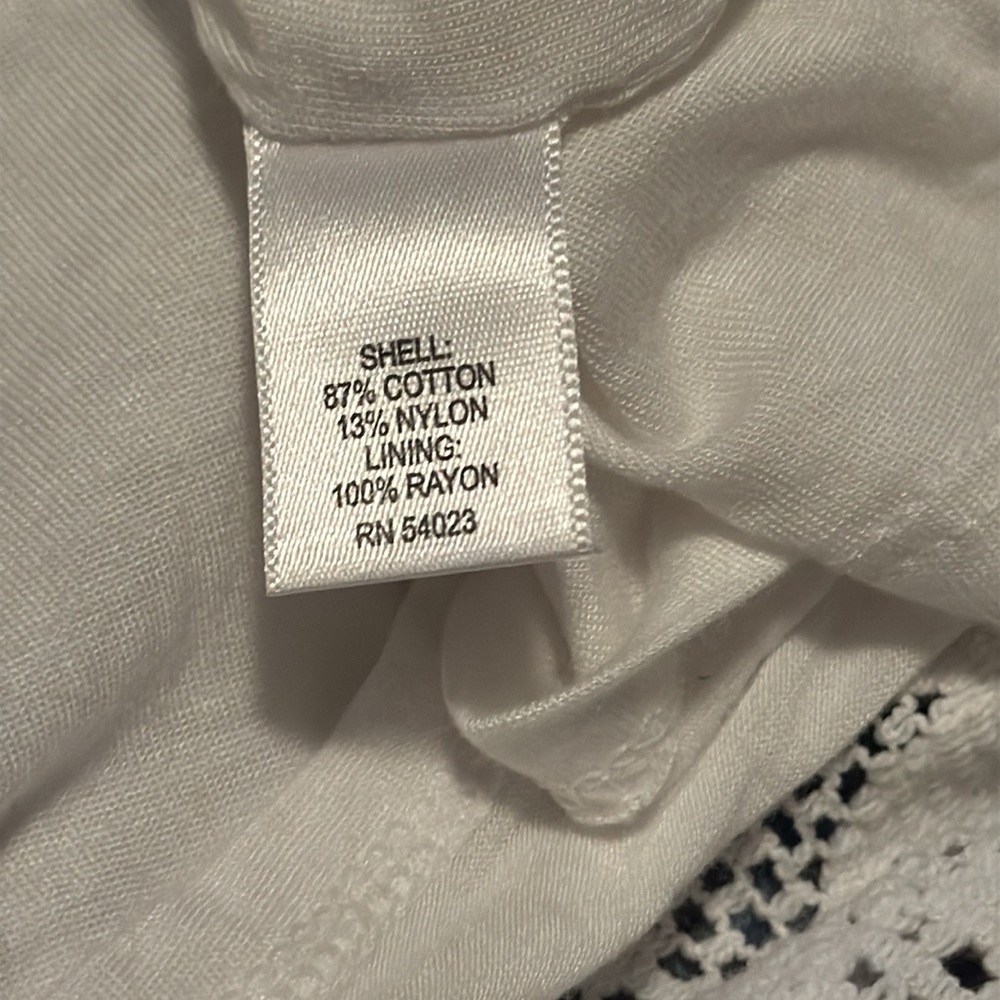 Banana Republic White Textured Dress - Picture 6 of 6